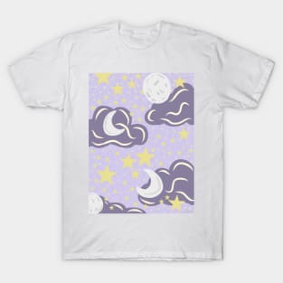 Clouds and Stars T-Shirt